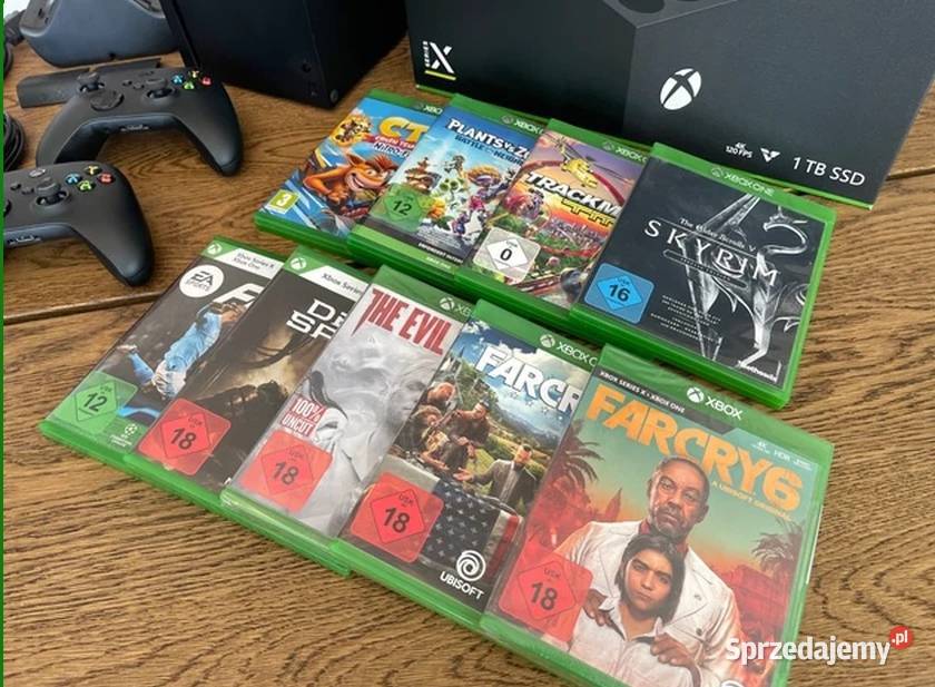 Xbox srie x czarny śląskie Bytom
