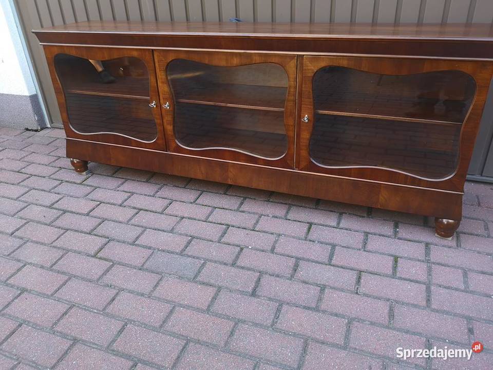 Komoda ARTDECO Orzech RTV Niska Unikat 170 Stara Swarzędz