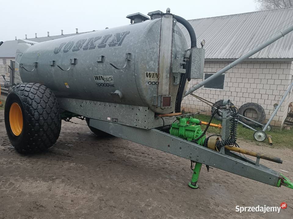 Beczkowóz Joskin 10000litrów Suwałki sprzedam