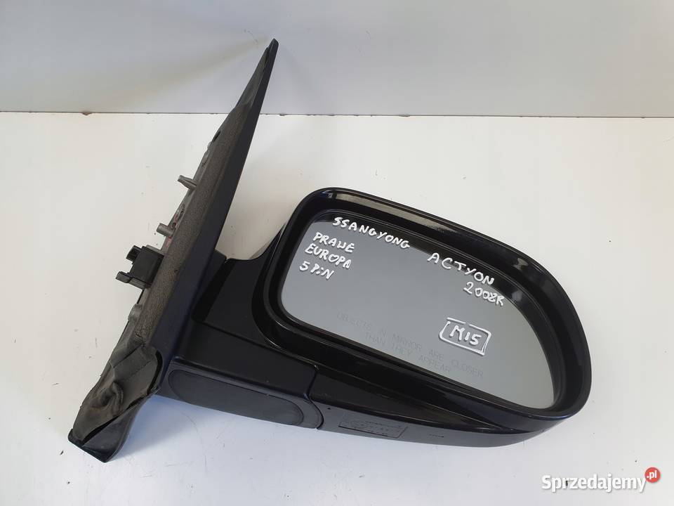 PRAWE LUSTERKO SsangYong Actyon 0517r PASAŻERA Lusterka zewnętrzne Chełm