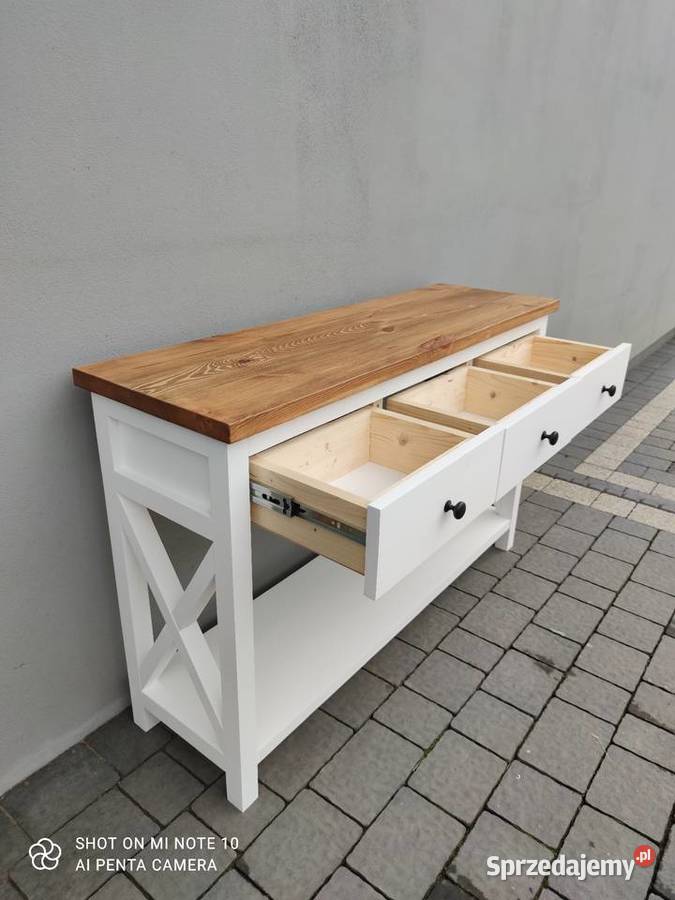 Konsola drewniana lite drewno Zduńska Wola