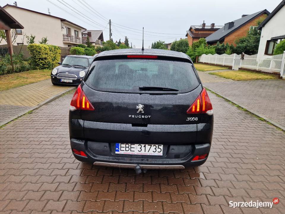 Peugeot 3008 16 HDi Style Rok produkcji 2014 łódzkie Zelów