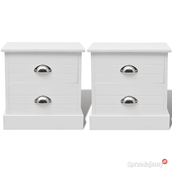 Francuskie szafki nocne 2 białe WM242887 Warszawa sprzedam