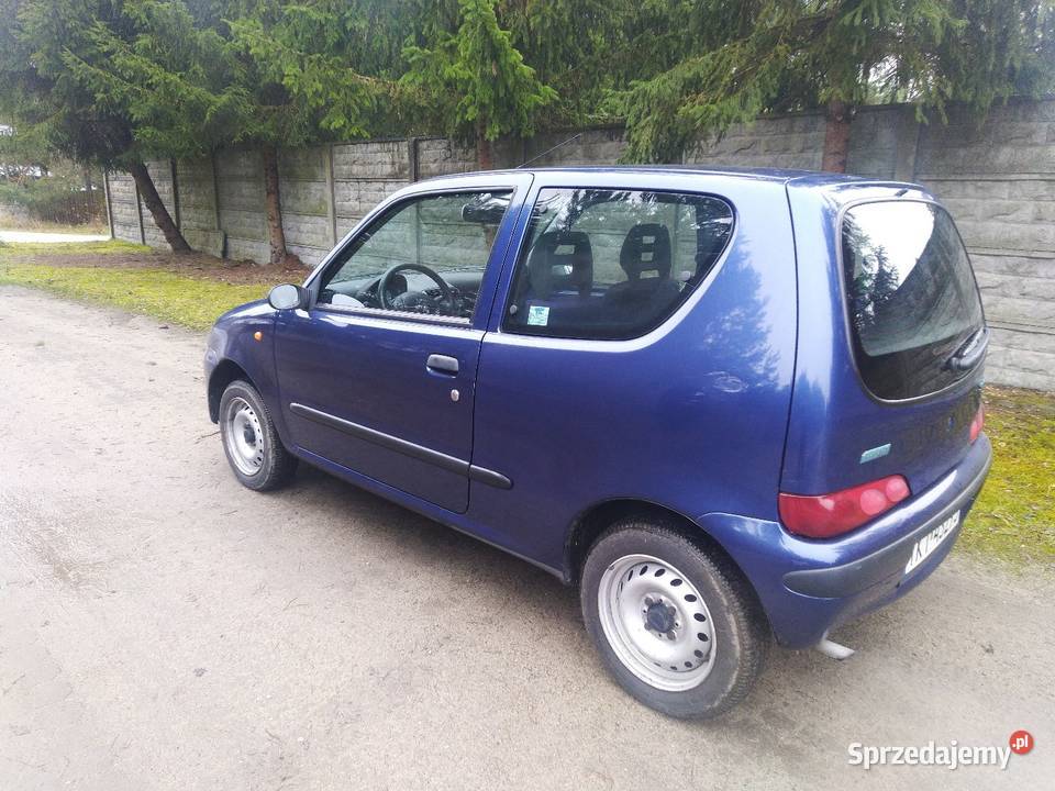 Fiat Seicento 900 62 przebiegu Rok produkcji 2000 Chęciny