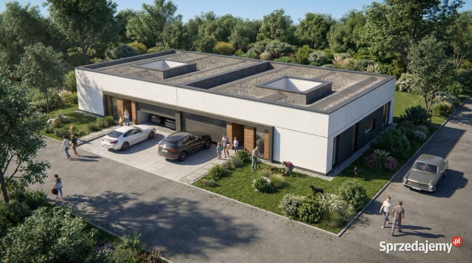Nowoczesny dom w malowniczej okolicy utwardzona Sprzedaż