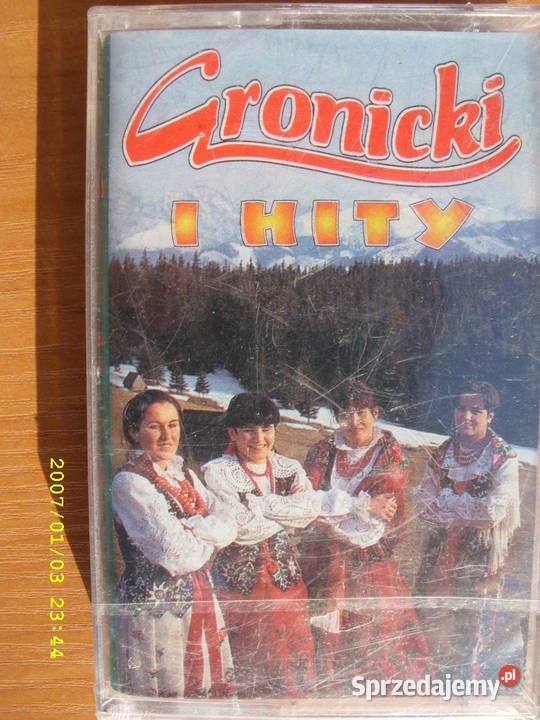 GRONICKIHITY folk kaseta 1 płyta sprzedam