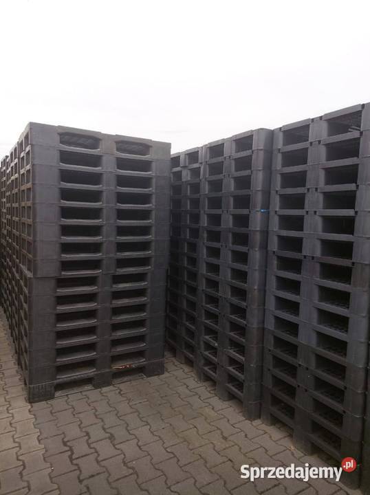 Palety Plastikowe 800x1200 Magazynowanie sprzedam