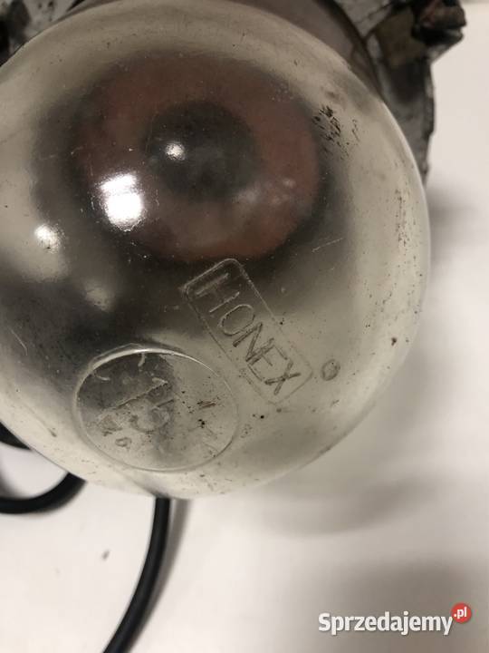 Lampa Loft przemysłowa przeciwwybuchowa 150W PRL Lampy wiszące wielkopolskie Zbąszyń