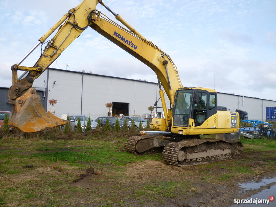 Koparka Komatsu PC 210LC Młochów