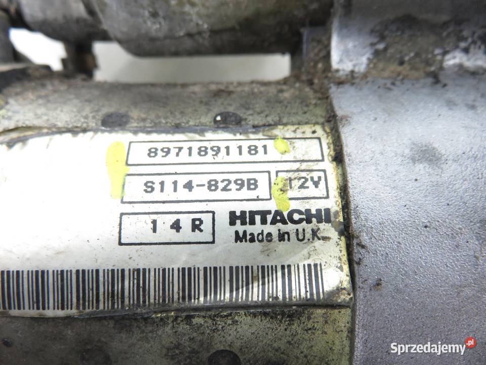 ROZRUSZNIK OPEL CORSA C 17 DTI 8971891181 osobowe sprzedam