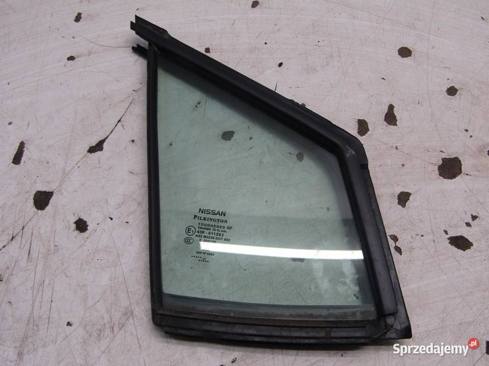 SZYBA KAROSERYJNA PRAWA PRZEDNIA NISSAN MICRA Boczne (drzwi)
