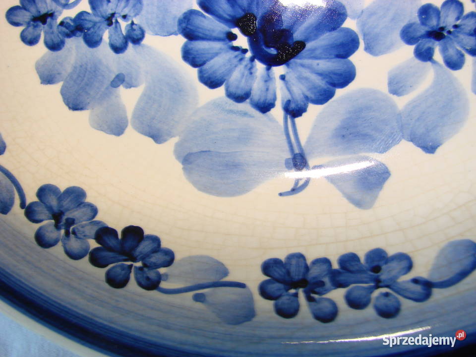 Włocłąwek fajansowy talerz 24 Pozostałe Pruszcz Gdański sprzedam