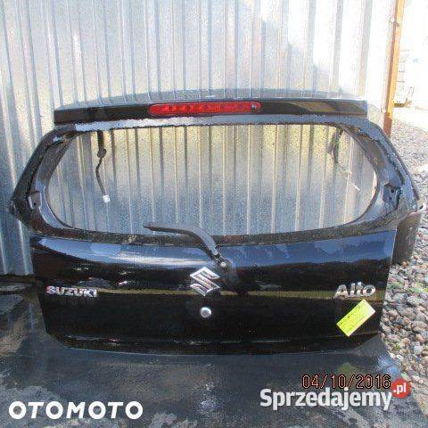 KLAPA TYŁ TYLNA BEZ SZYBY SUZUKI ALTO EUROPA sprzedam
