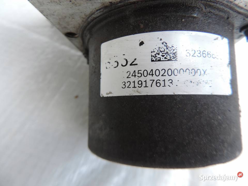 OPEL ASTRA K V 14T POMPA HAMULCOWA ABS 42706362 osobowe Układ ABS i ESP Części samochodowe