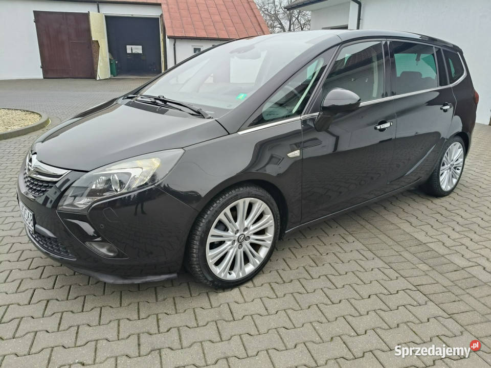 Opel Zafira 14Turbo Benz 7 łódzkie Kutno sprzedam