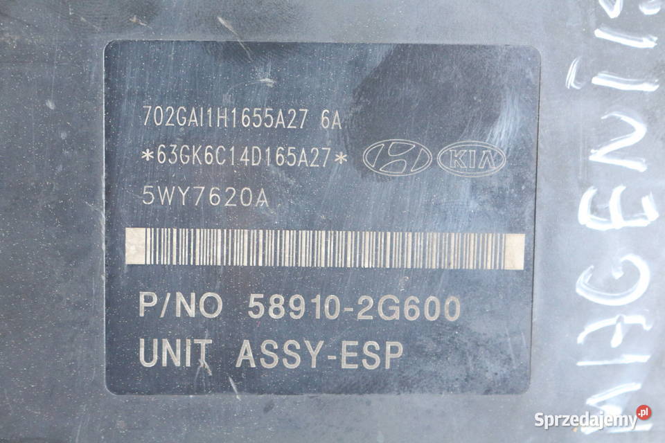 KIA MAGENTIS 0609 20 CRDI POMPA ABS ESP Prochowice sprzedam