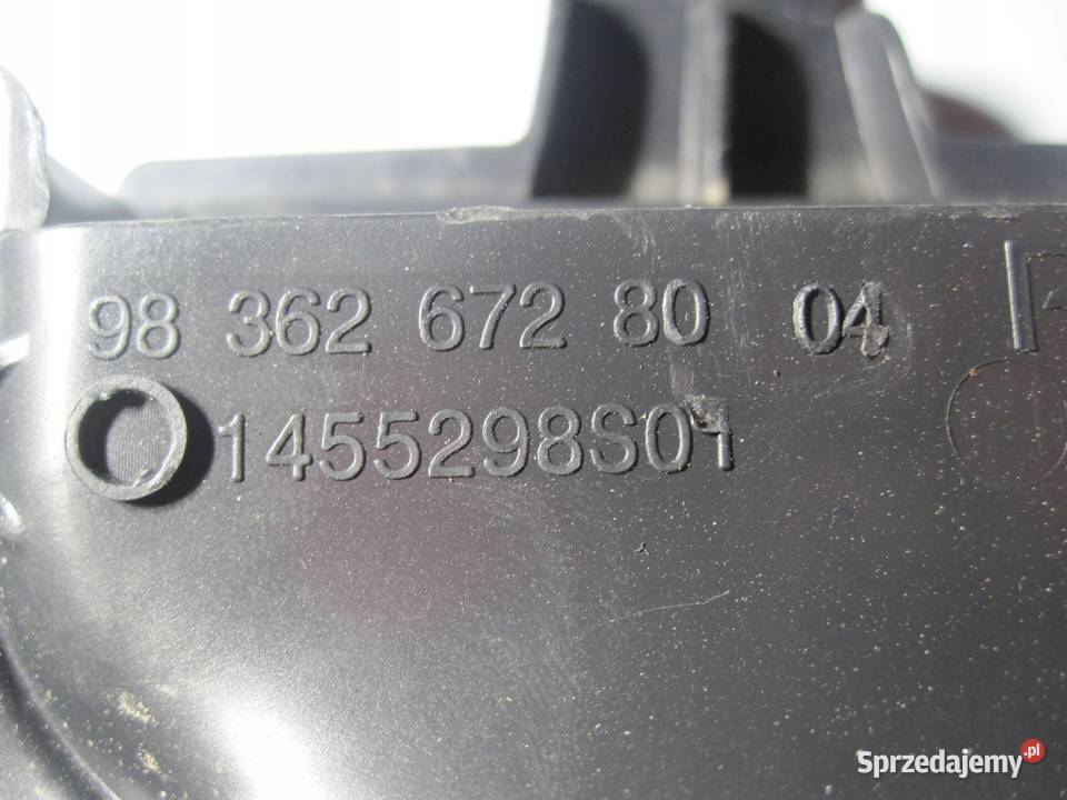 JEEP AVENGER 25r wlot rura powietrza 9836267280 Rok produkcji 2025 świętokrzyskie Kielce