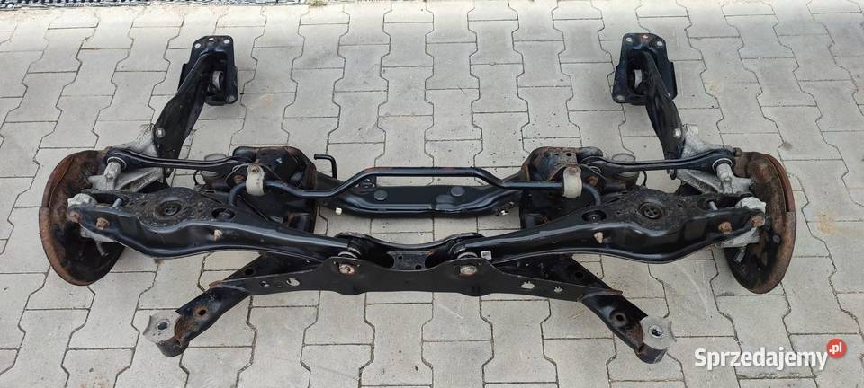 VW TIGUAN II ZAWIESZENIE WÓZEK SANKI TYŁ 4X4