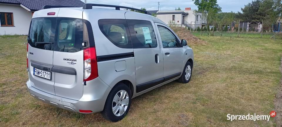Dacia Dokker 90 2014r z klimatyzacją wspomaganie kierownicy