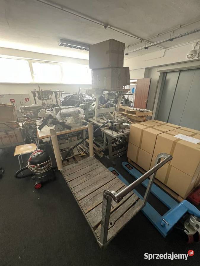 Syndyk sprzeda wyposażenie zakładu produkującego Usługi