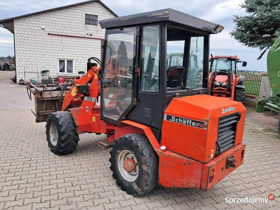 Ładowarka przegubowa Schaffer 548 weidemann 2000 mazowieckie Radom