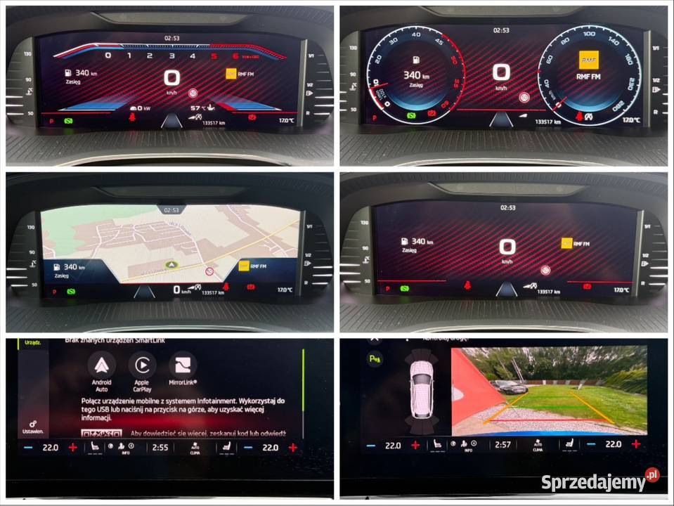 SKODA Octavia RS 20 TDI DSG 4x4 200 FV23 ASO Octavia śląskie Jastrzębie-Zdrój