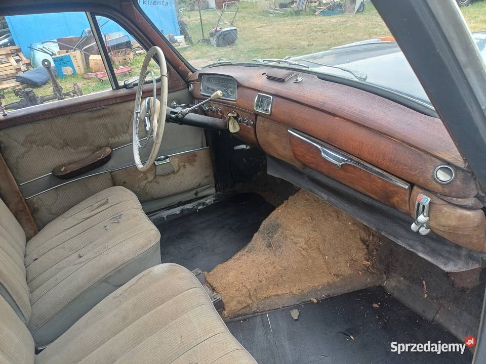 Mercedes w180 220s ponton duży Rok produkcji 1958 Mercedes-Benz Ostrów Wielkopolski sprzedam
