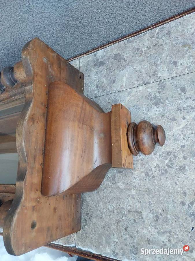 S122 Skrzynia obudowa starego zegara szafka Tczew