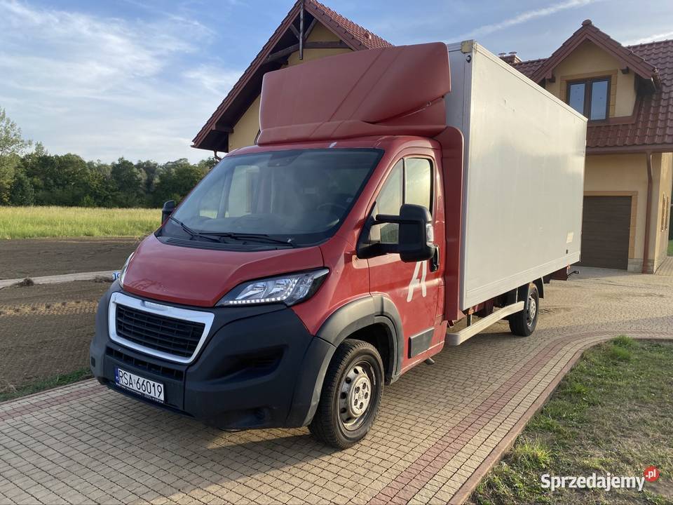 Peugeot Boxer 2 0 HDI 163 2018r FVAT Bus homologacja na ciężarowe