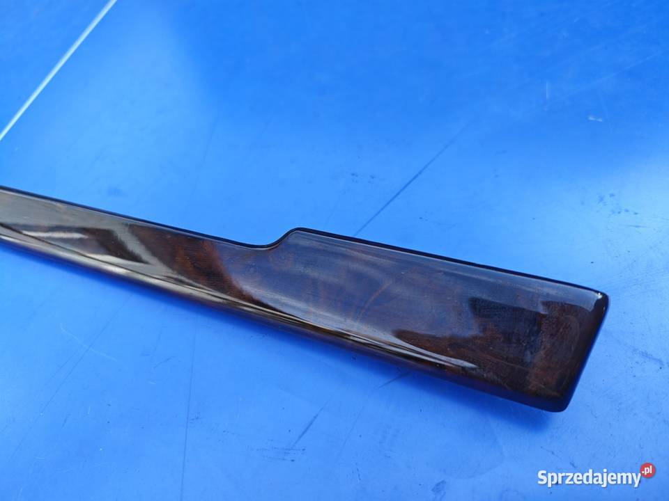 Dekor drewno drzwi prawy przód BMW E38 Części samochodowe