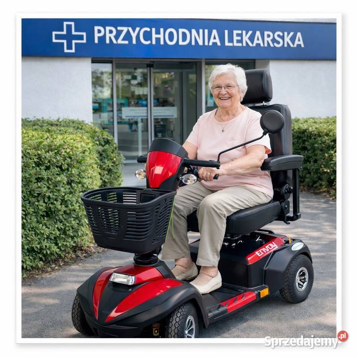 Skuter inwalidzki elektryczny na tereny miejskie Sprzęt rehabilitacyjny i ortopedyczny Tarnowskie Góry