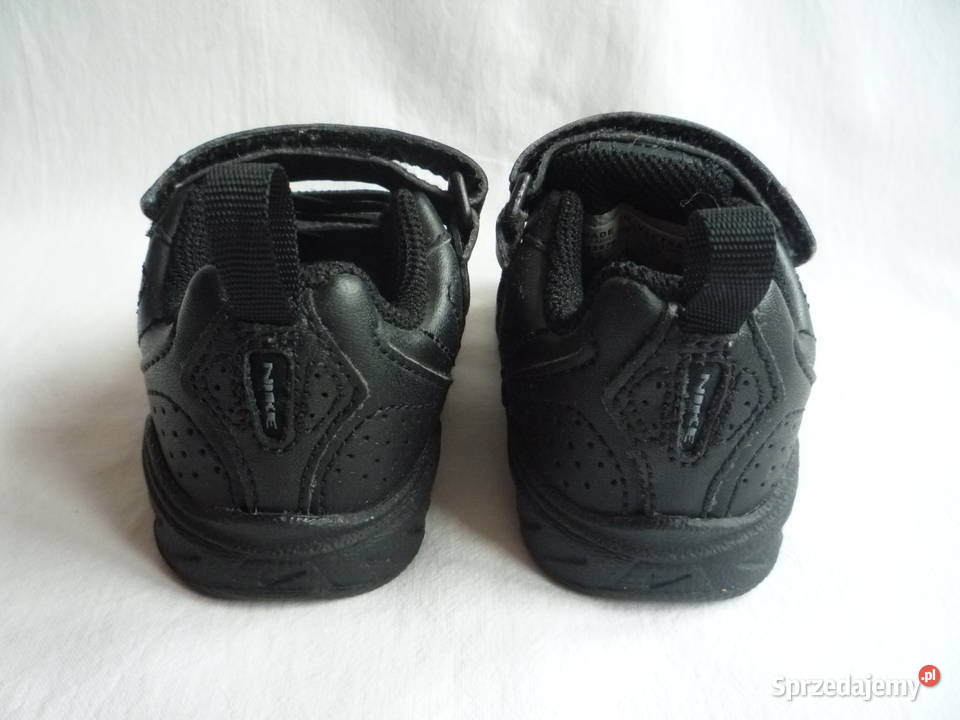NOWE Nike 19 dł 11 Czarne adidasy Skórzane Nike Szczecin sprzedam