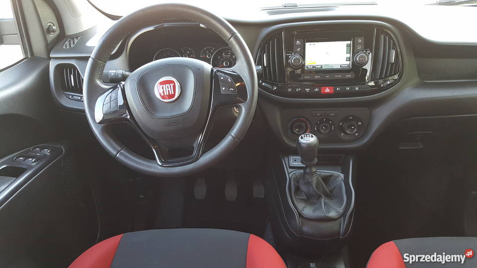 Fiat Doblo Lift Lounge 20JTDM 135 NAVI ALU 45 nieuszkodzony Otwock