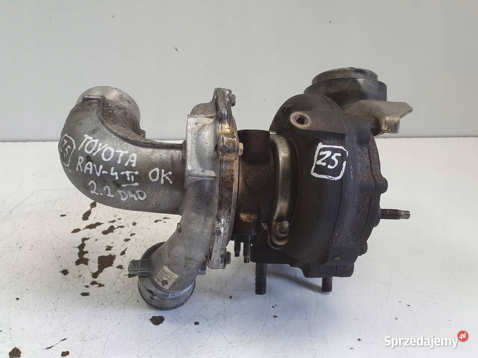 Toyota RAV4 RAV4 III 22 D4D TURBOSPRĘŻARKA turbo osobowe Janów