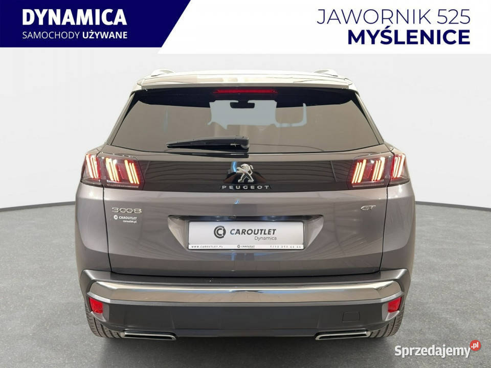 Peugeot 3008 VAT 23 GT 12PT 130 automat 2022 r ESP Myślenice