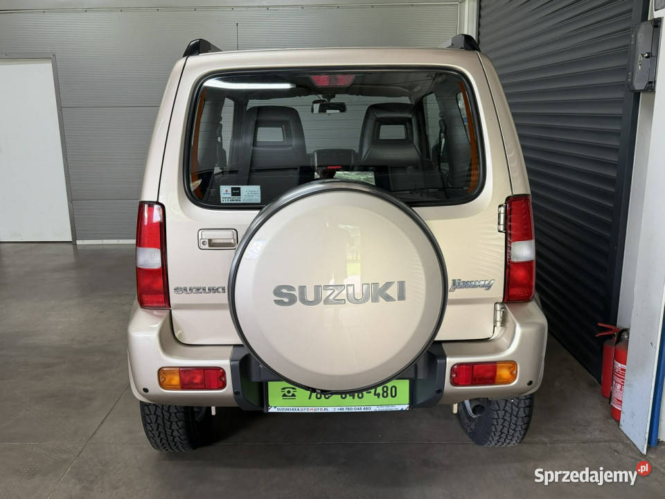 Suzuki Jimny AUTOMAT 99tyśkm Stan Perfekt Salon lakier metallic Chechło sprzedam