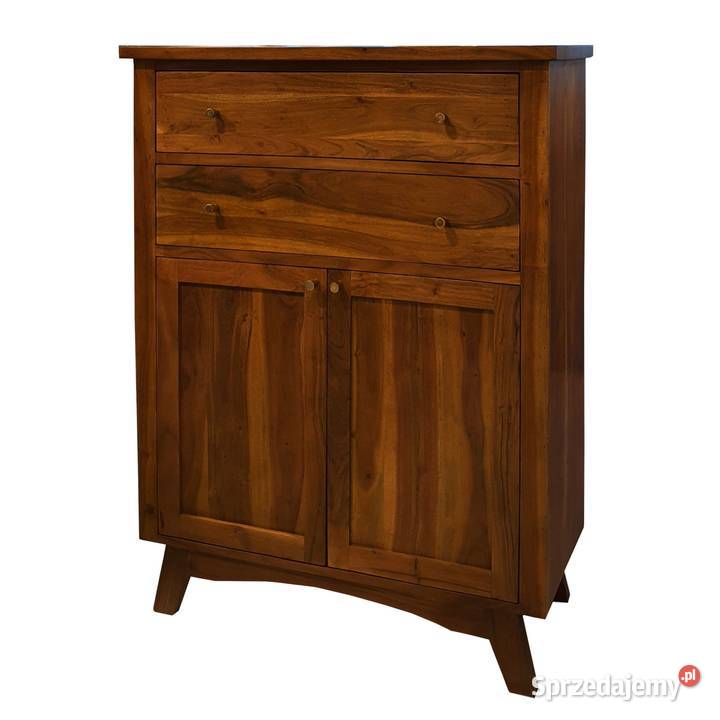 Komoda drewniana wysoka BONN 90 z szufladami i 40cm