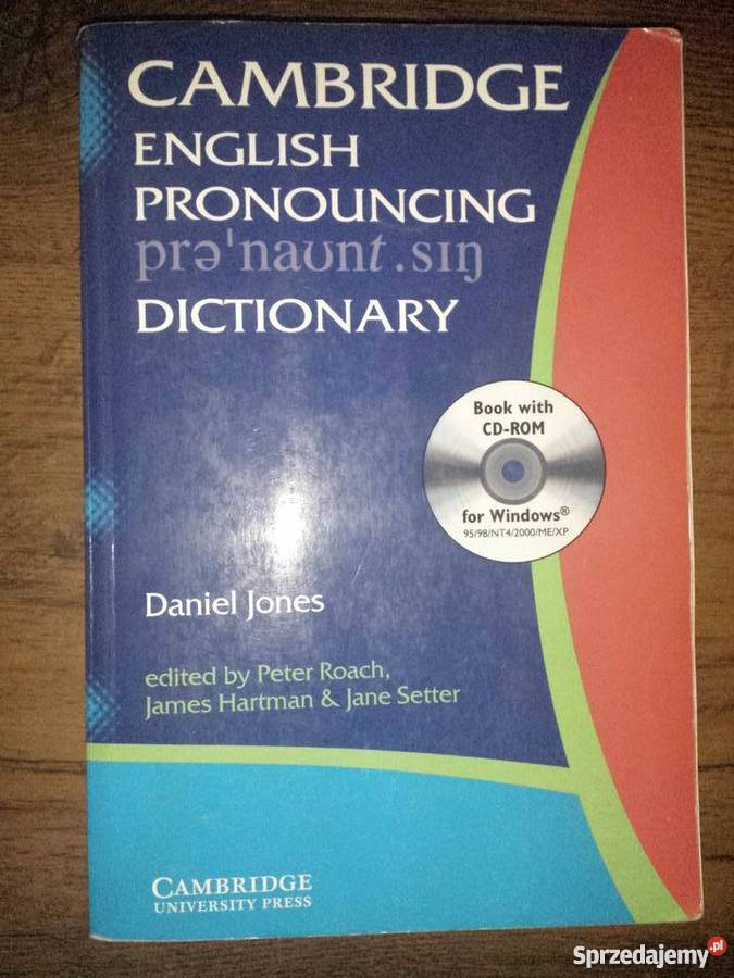 Cambridge Pronouncing Dictionary Legionowo Sprzedajemy.pl