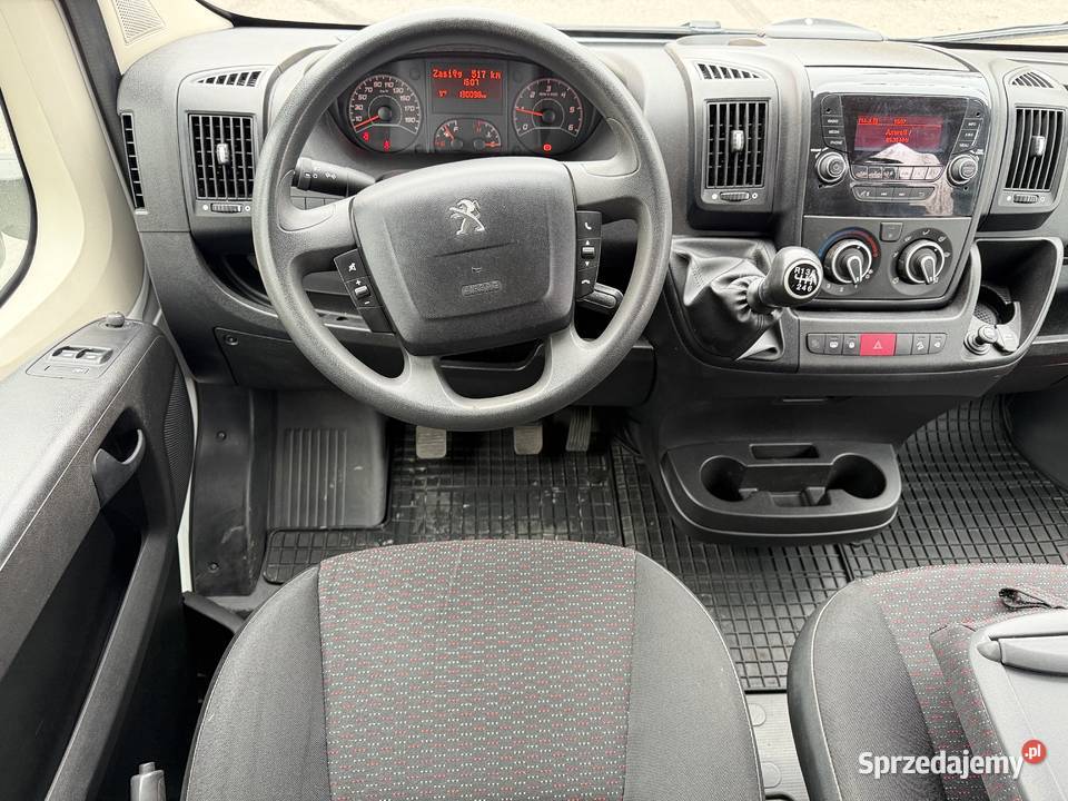 Peugeot Boxer Brygadówka 6os 2021r 22 165 Bogata serwisowany w ASO lubelskie Lubartów