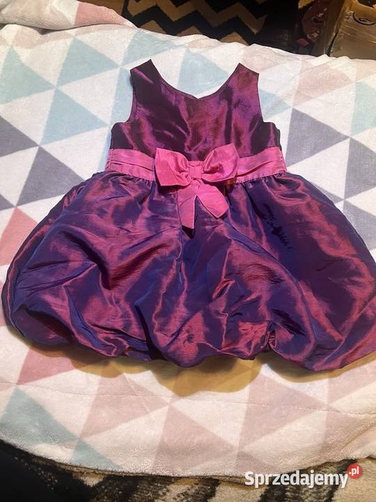 Sukienka bordowa rozmiar 98