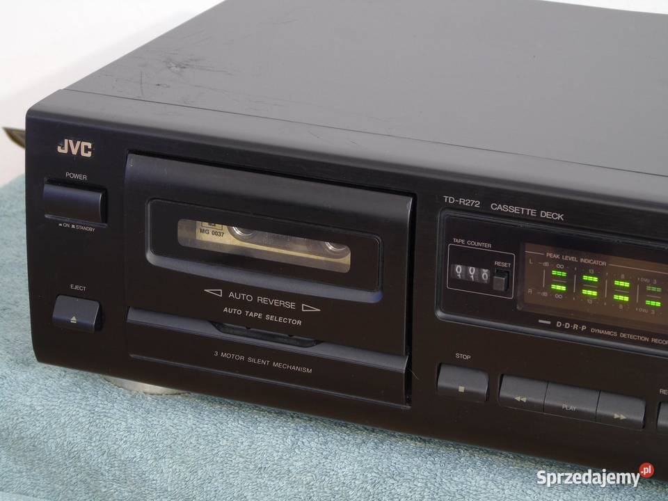 Magnetofon JVC TDR272 sprawny DOSTAWA Magnetofony Jasło sprzedam