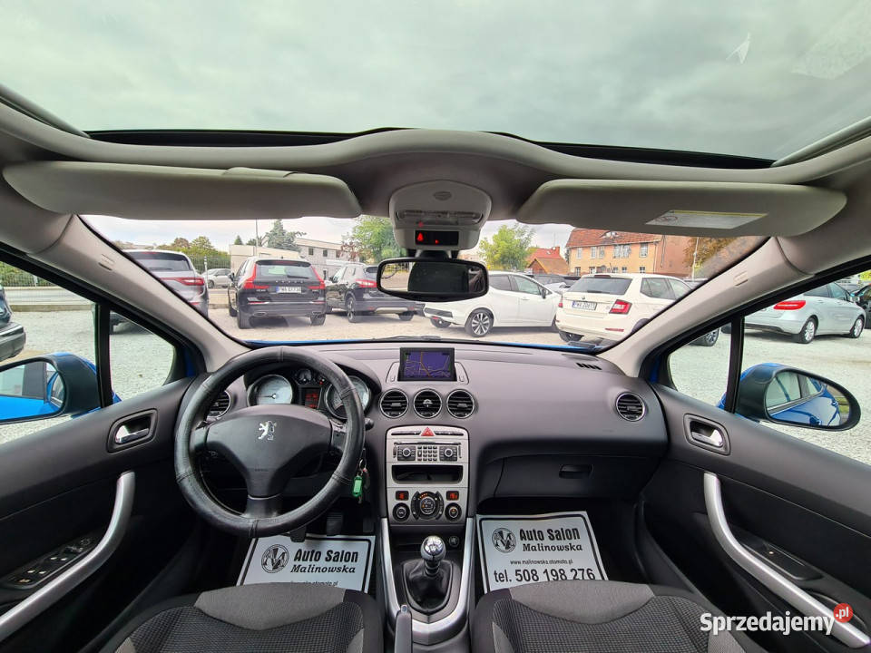 Peugeot 308 SzklanyDach Navi PDC Klimatronik Wągrowiec