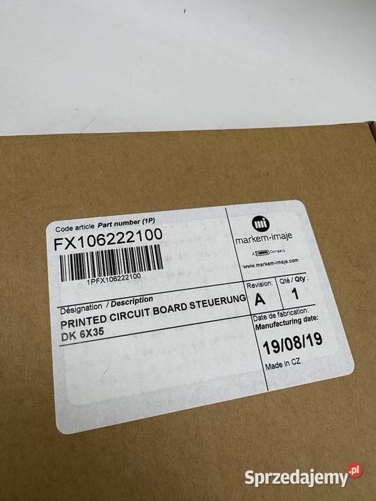 CSAT 17A70 V20 1277CS01 Print Head Control Board Warszawa