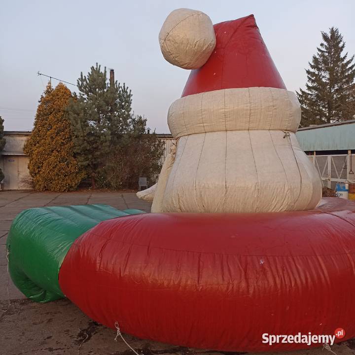 Duży mikołaj dmuchany 360m x 500m x 350m Szczecin