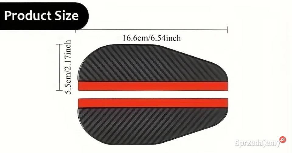 Osłona lusterek bocznych przed deszczem osobowe Czujniki deszczu