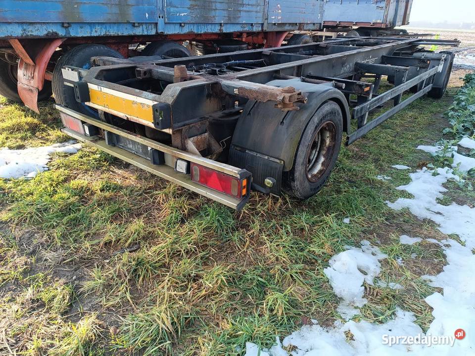 Przyczepa laweta do balotów Spier 18dmc ifa pod kontener Jarocin