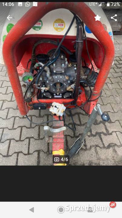 Opryskiwacz sadowniczy BAB Duoprop nieuszkodzony Wierzbica-Kolonia