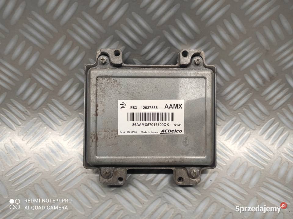 OPEL ASTRA J IV STEROWNIK SILNIKA 12637556 AAMX osobowe sprzedam