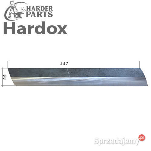 Nóż długi 1L HARDOX 2 części do wycinaka kiszonki Kąty