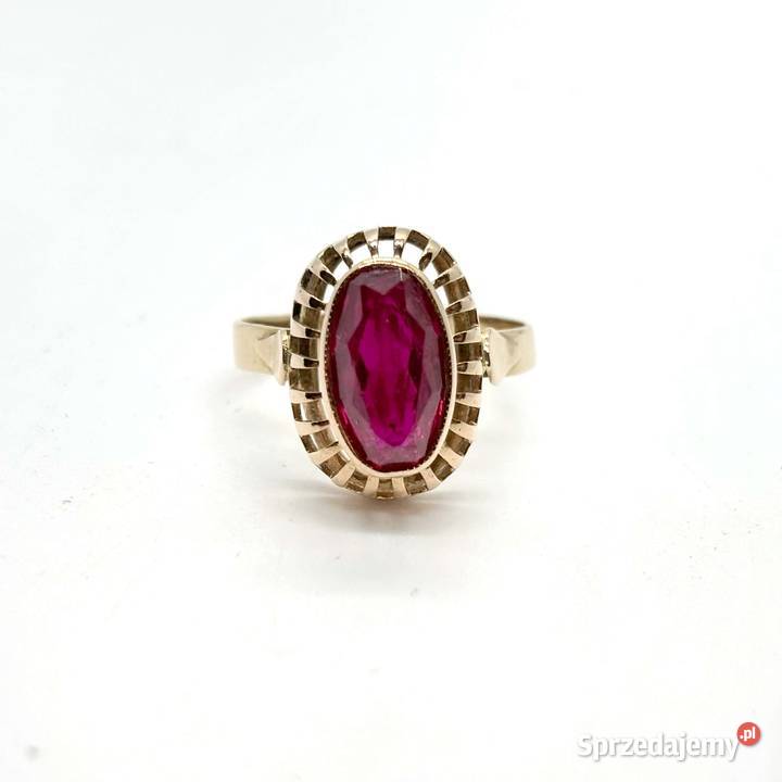 Złoty Pierścionek Próby 585 376g Rozmiar 16 Elbląg